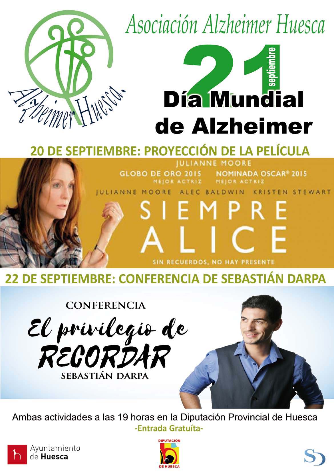 Actos del da del Alzheimer en la provincia de Huesca
